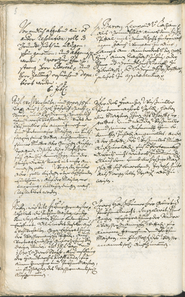 Stadtarchiv Bozen - BOhisto Ratsprotokoll 1738/41 