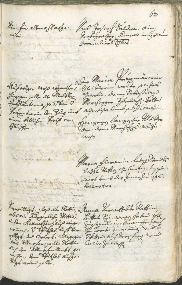 Stadtarchiv Bozen - BOhisto Ratsprotokoll 1738/41 