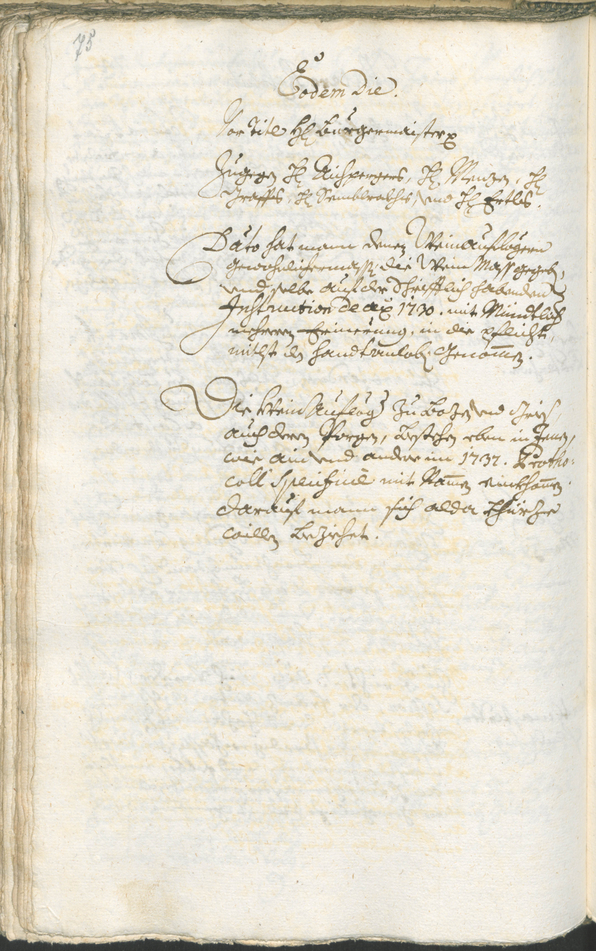 Civic Archives of Bozen-Bolzano - BOhisto Ratsprotokoll 1738/41 