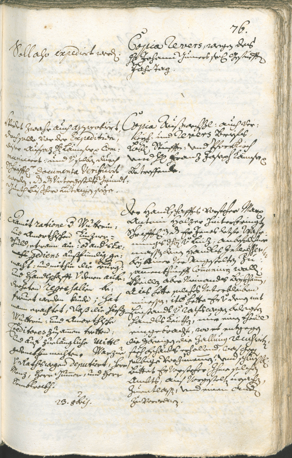 Archivio Storico della Città di Bolzano - BOhisto protocollo consiliare 1738/41 