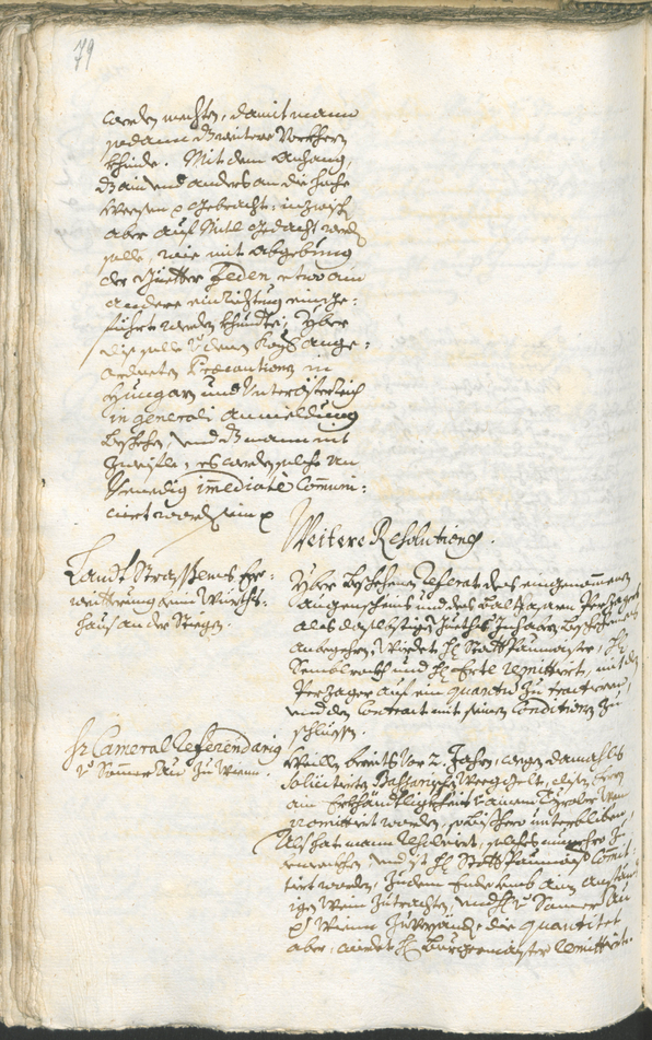 Archivio Storico della Città di Bolzano - BOhisto protocollo consiliare 1738/41 