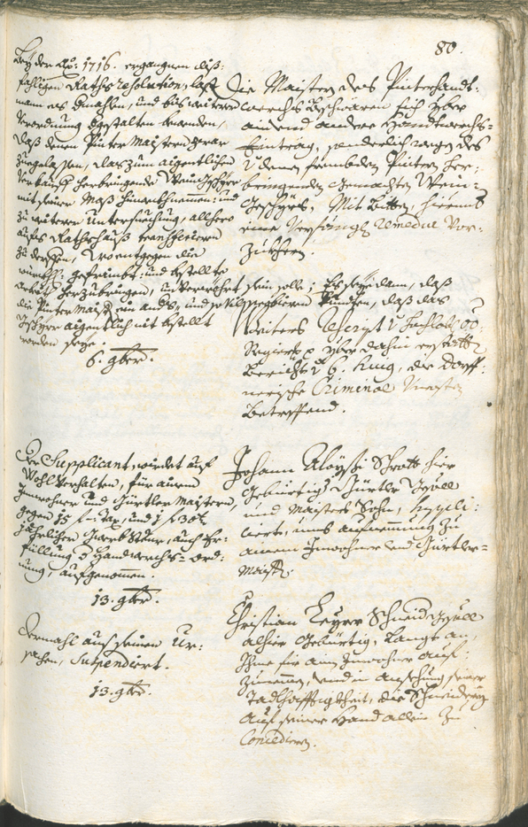 Civic Archives of Bozen-Bolzano - BOhisto Ratsprotokoll 1738/41 