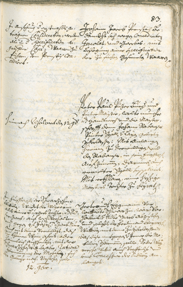 Civic Archives of Bozen-Bolzano - BOhisto Ratsprotokoll 1738/41 