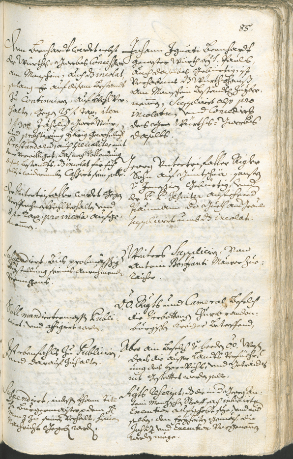 Stadtarchiv Bozen - BOhisto Ratsprotokoll 1738/41 