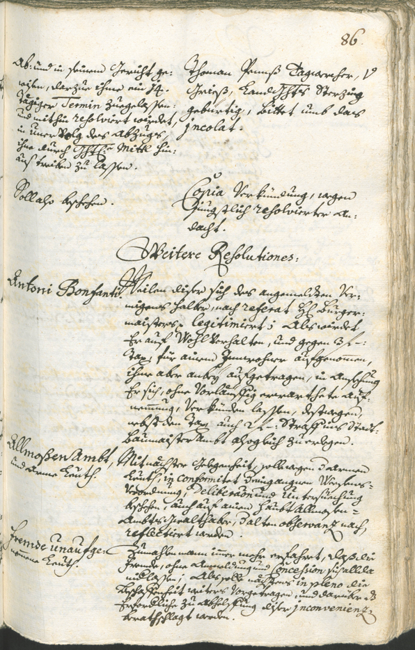 Civic Archives of Bozen-Bolzano - BOhisto Ratsprotokoll 1738/41 