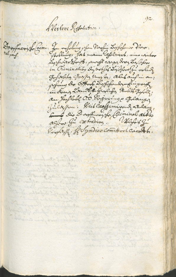 Archivio Storico della Città di Bolzano - BOhisto protocollo consiliare 1738/41 