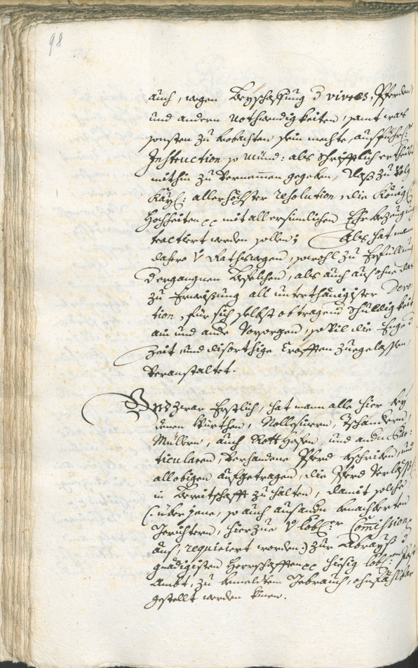 Stadtarchiv Bozen - BOhisto Ratsprotokoll 1738/41 