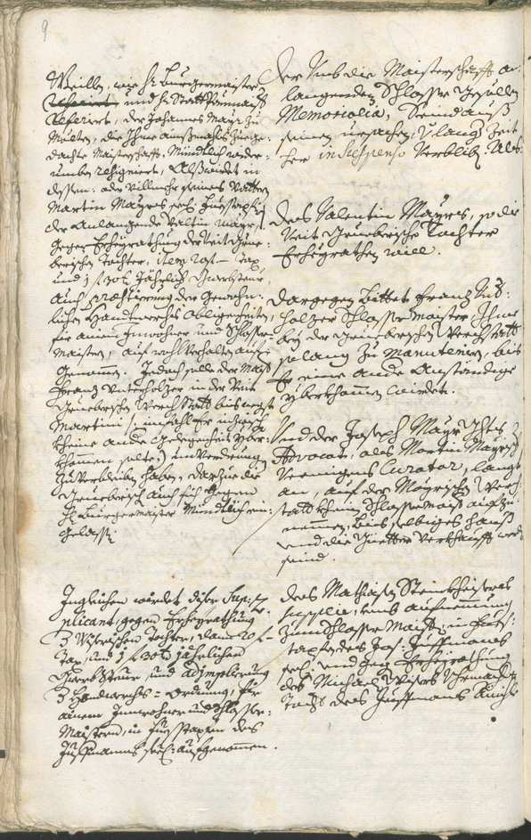 Civic Archives of Bozen-Bolzano - BOhisto Ratsprotokoll 1738/41 