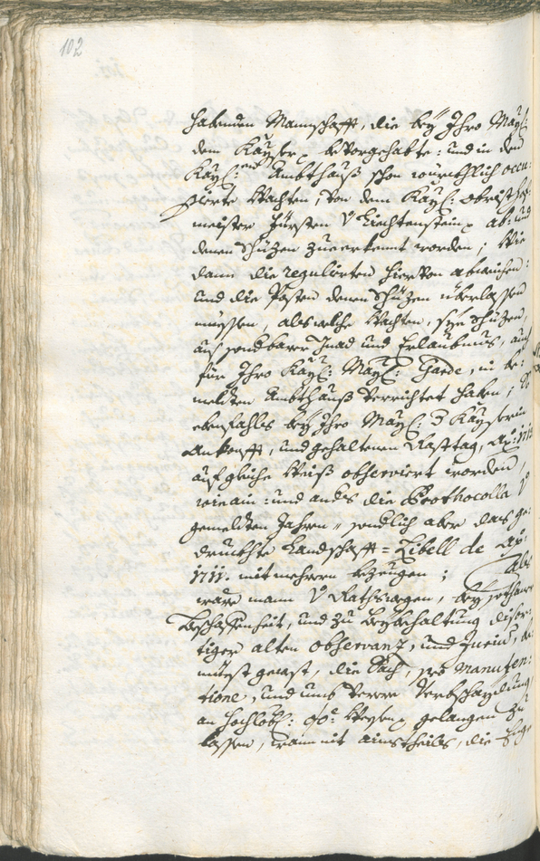 Archivio Storico della Città di Bolzano - BOhisto protocollo consiliare 1738/41 