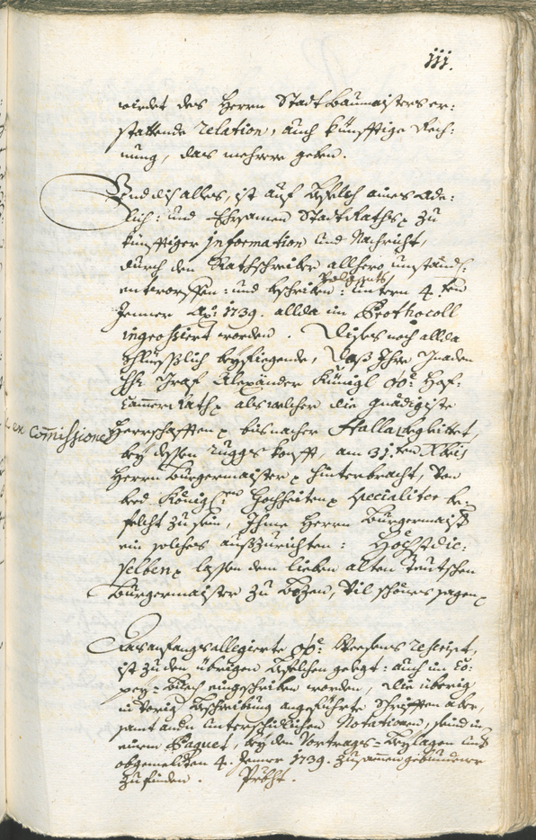 Civic Archives of Bozen-Bolzano - BOhisto Ratsprotokoll 1738/41 