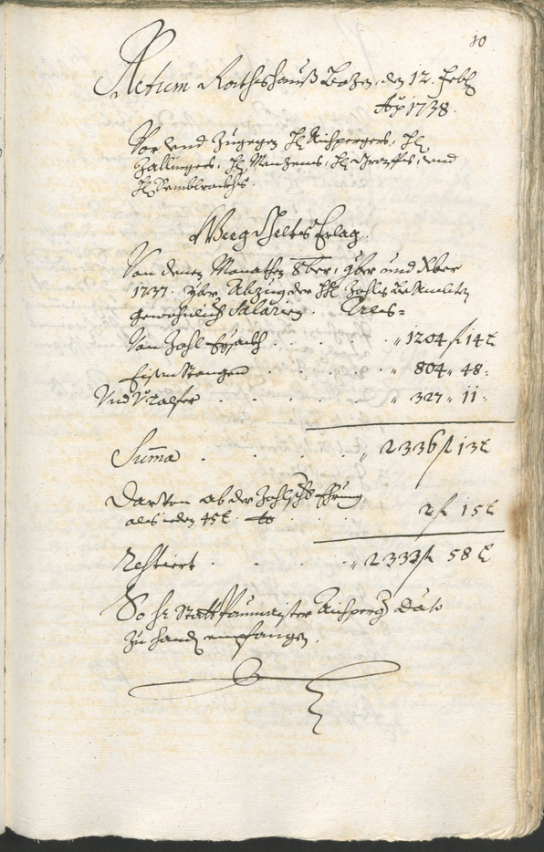 Civic Archives of Bozen-Bolzano - BOhisto Ratsprotokoll 1738/41 