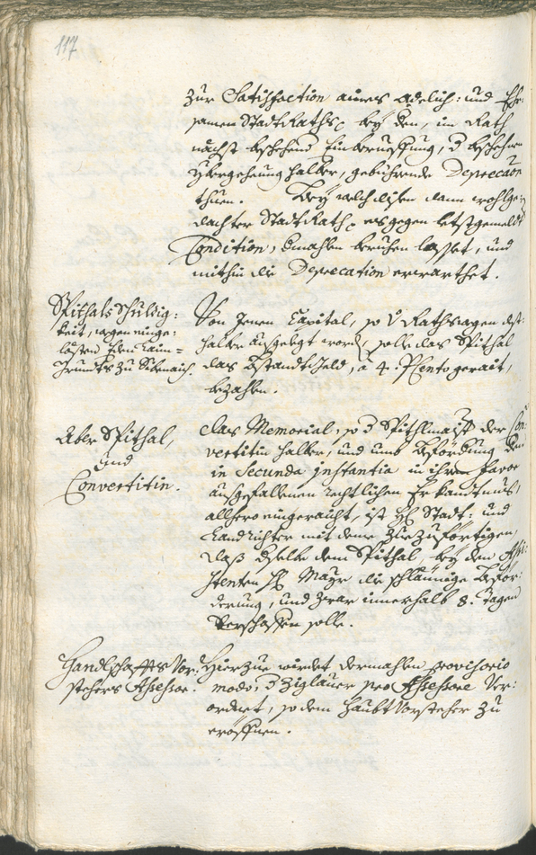 Stadtarchiv Bozen - BOhisto Ratsprotokoll 1738/41 