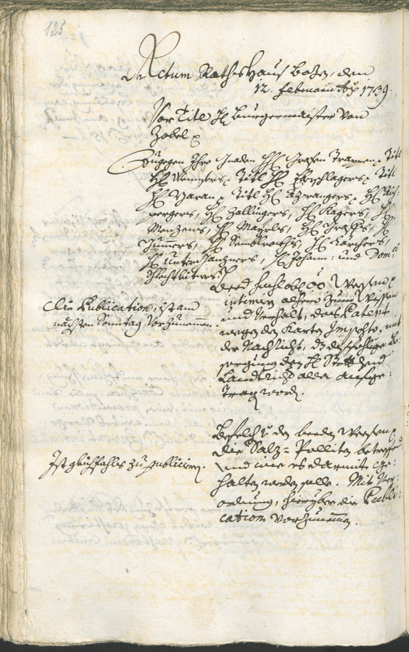 Civic Archives of Bozen-Bolzano - BOhisto Ratsprotokoll 1738/41 