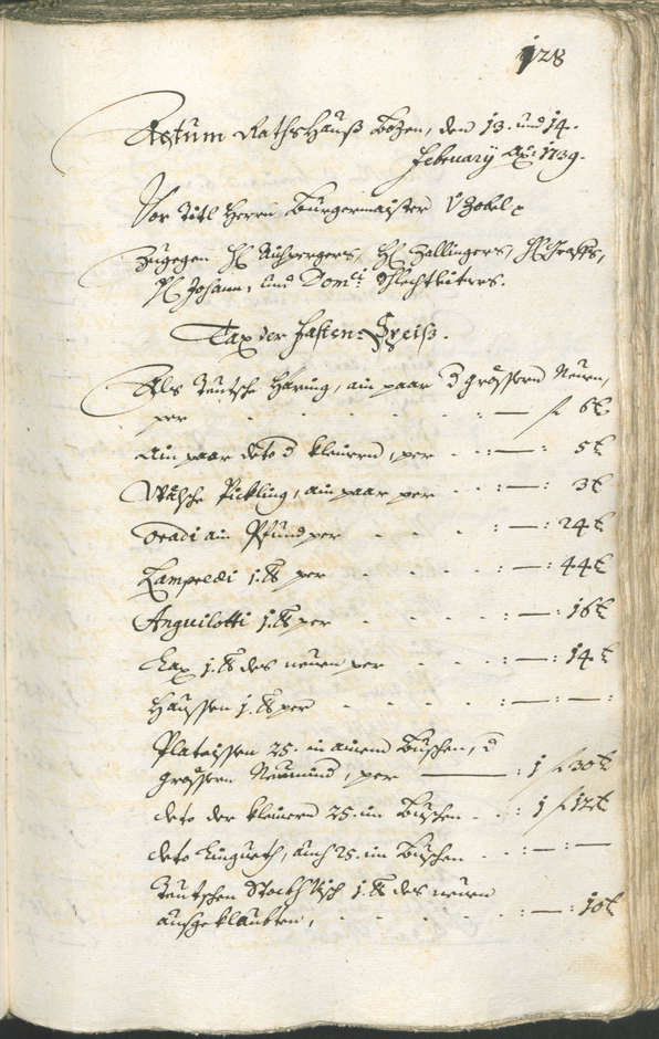 Civic Archives of Bozen-Bolzano - BOhisto Ratsprotokoll 1738/41 