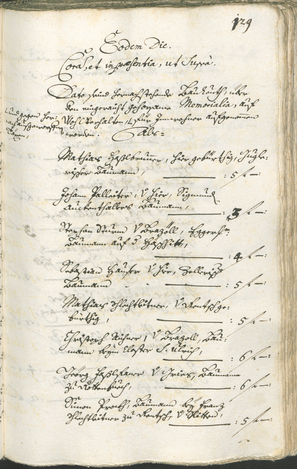 Archivio Storico della Città di Bolzano - BOhisto protocollo consiliare 1738/41 