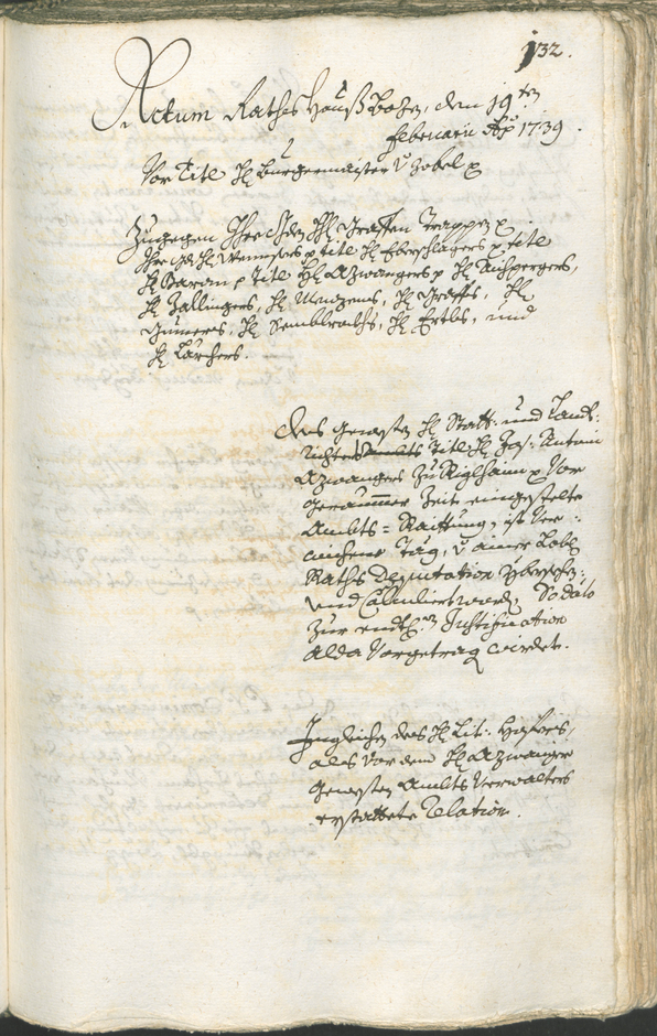 Civic Archives of Bozen-Bolzano - BOhisto Ratsprotokoll 1738/41 