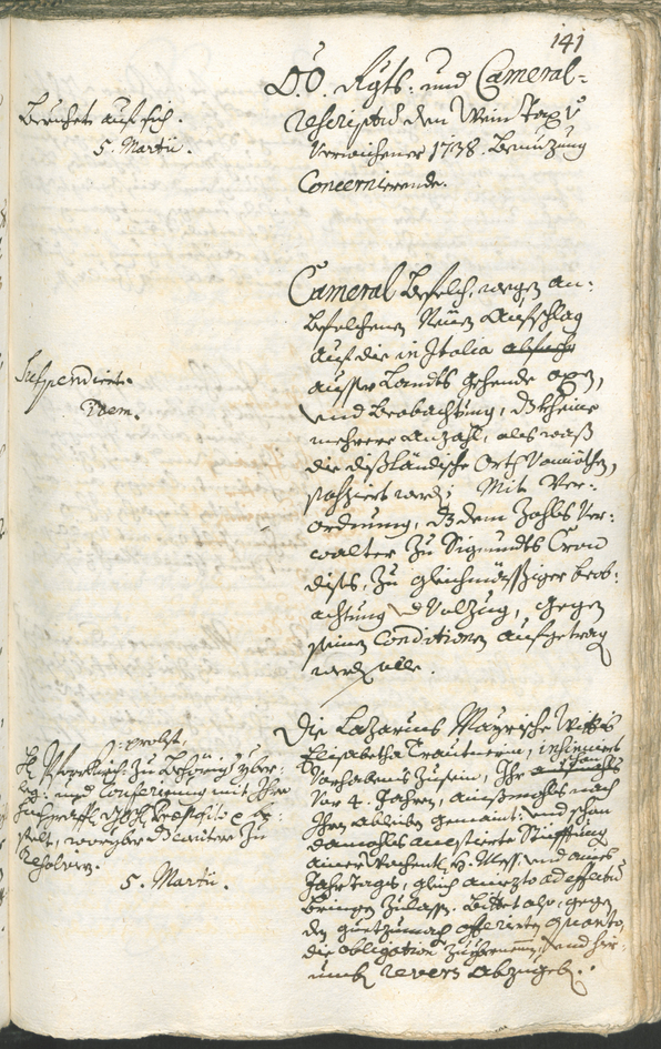 Civic Archives of Bozen-Bolzano - BOhisto Ratsprotokoll 1738/41 