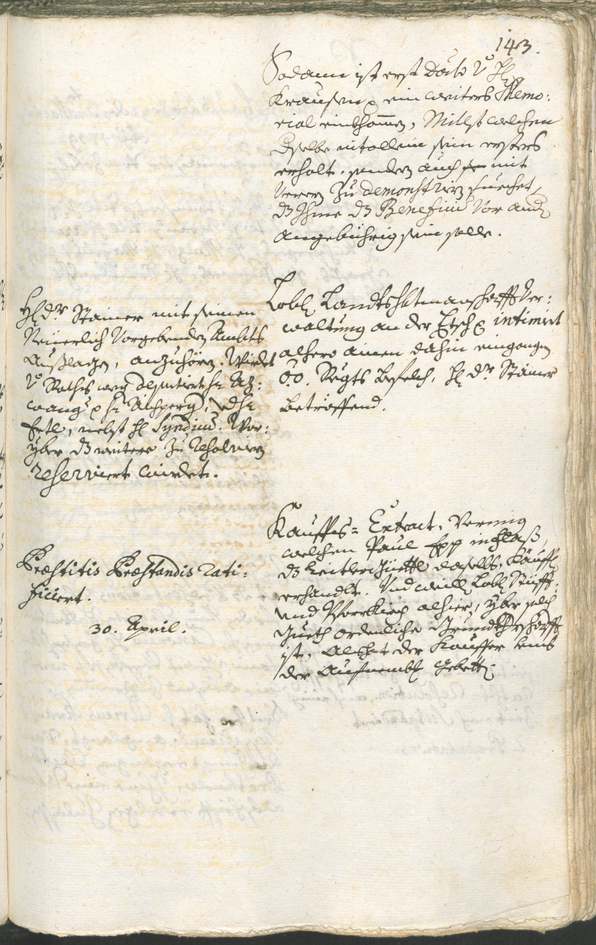 Archivio Storico della Città di Bolzano - BOhisto protocollo consiliare 1738/41 