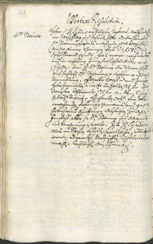 Archivio Storico della Città di Bolzano - BOhisto protocollo consiliare 1738/41 