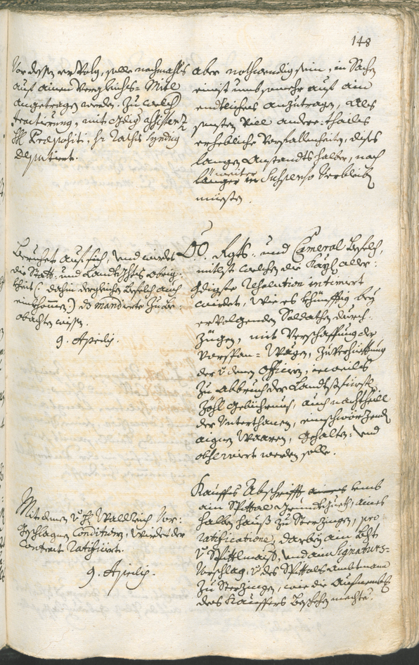 Civic Archives of Bozen-Bolzano - BOhisto Ratsprotokoll 1738/41 