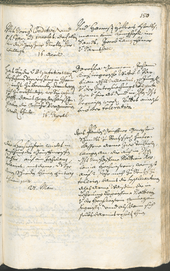 Archivio Storico della Città di Bolzano - BOhisto protocollo consiliare 1738/41 