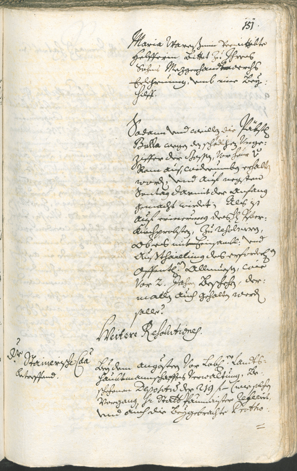 Stadtarchiv Bozen - BOhisto Ratsprotokoll 1738/41 