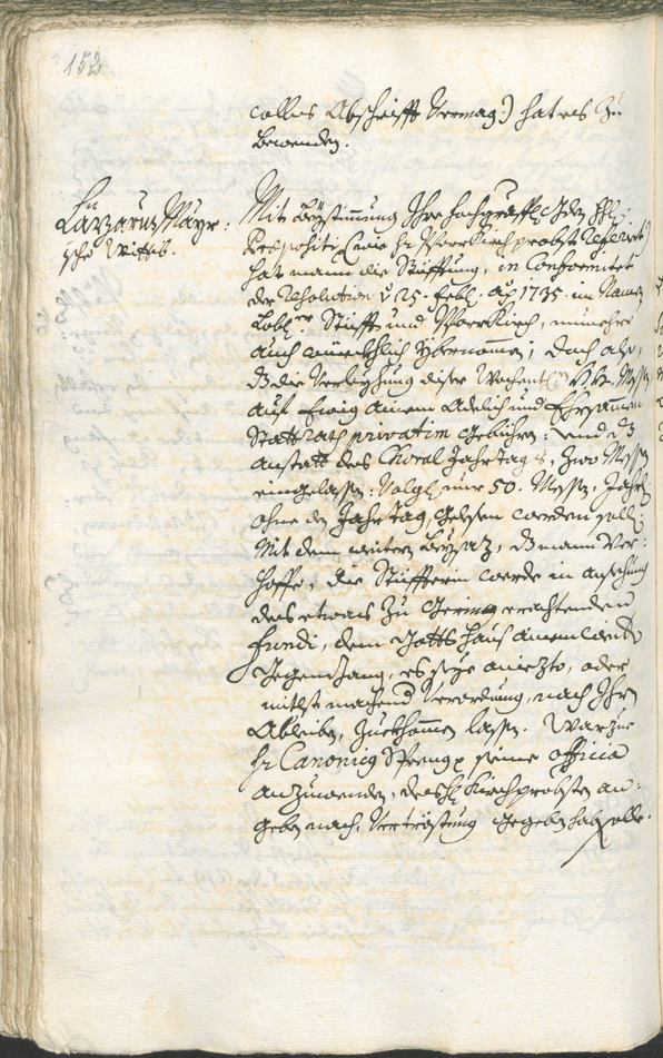 Stadtarchiv Bozen - BOhisto Ratsprotokoll 1738/41 