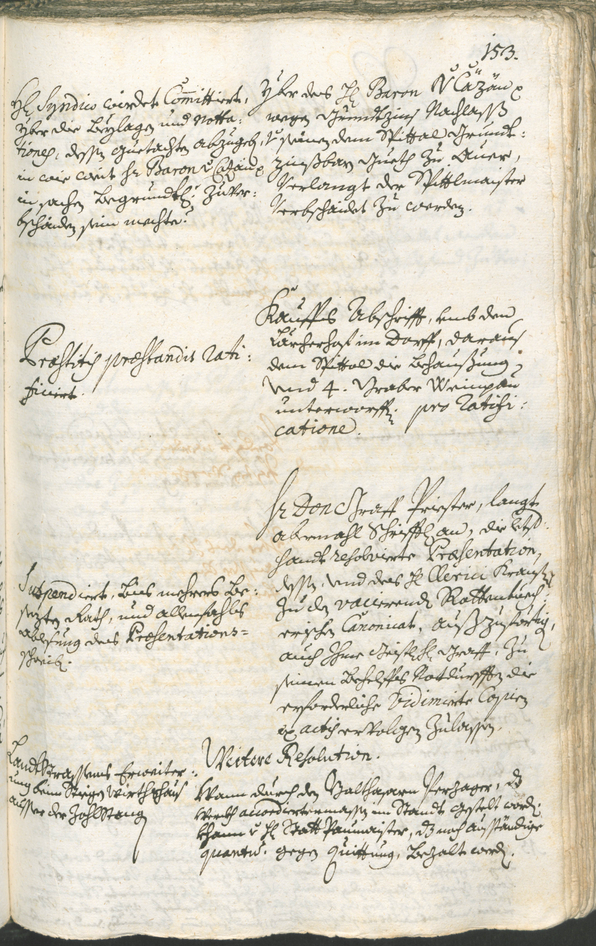 Archivio Storico della Città di Bolzano - BOhisto protocollo consiliare 1738/41 