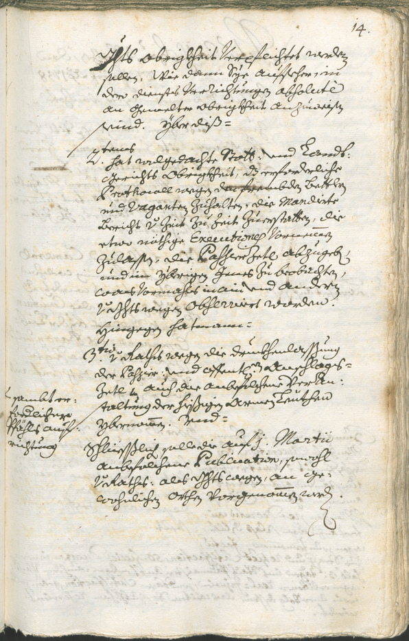 Stadtarchiv Bozen - BOhisto Ratsprotokoll 1738/41 