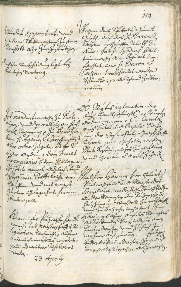 Archivio Storico della Città di Bolzano - BOhisto protocollo consiliare 1738/41 