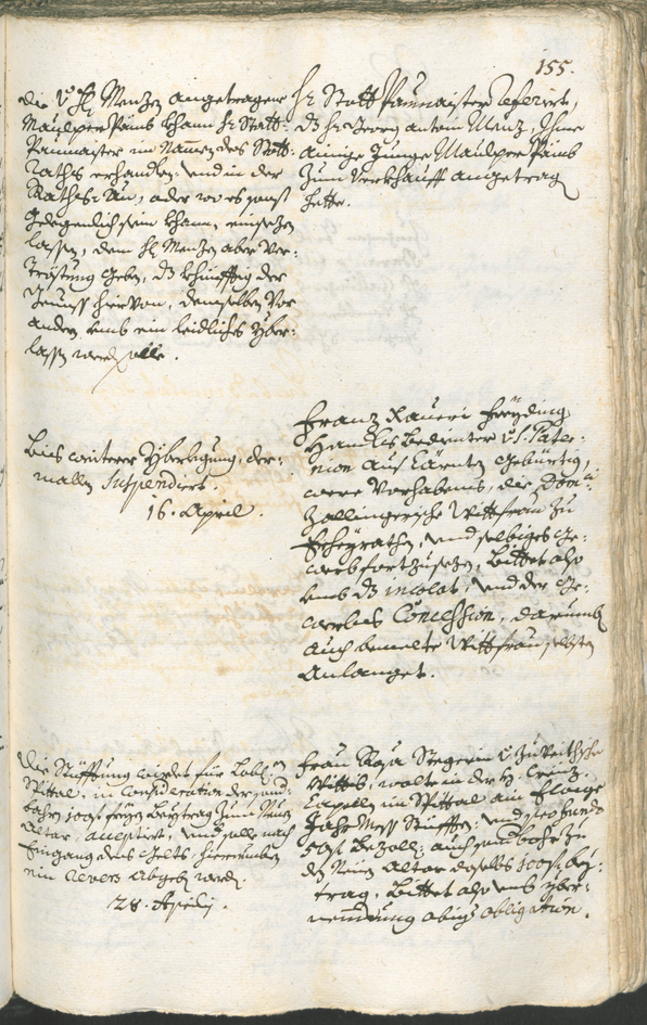 Civic Archives of Bozen-Bolzano - BOhisto Ratsprotokoll 1738/41 