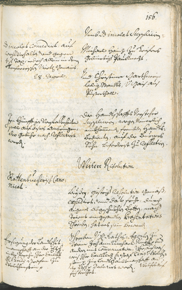 Archivio Storico della Città di Bolzano - BOhisto protocollo consiliare 1738/41 