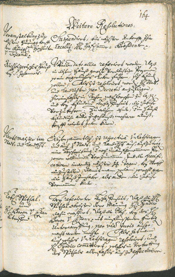 Civic Archives of Bozen-Bolzano - BOhisto Ratsprotokoll 1738/41 