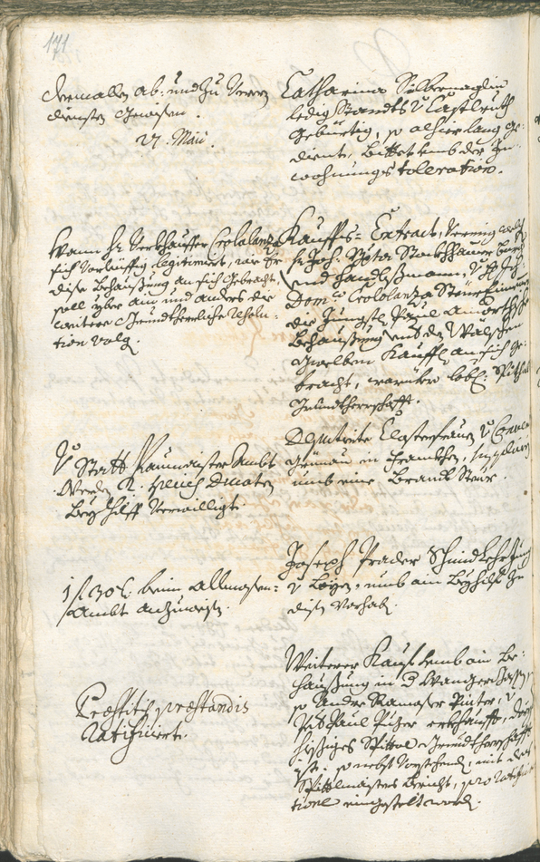 Civic Archives of Bozen-Bolzano - BOhisto Ratsprotokoll 1738/41 