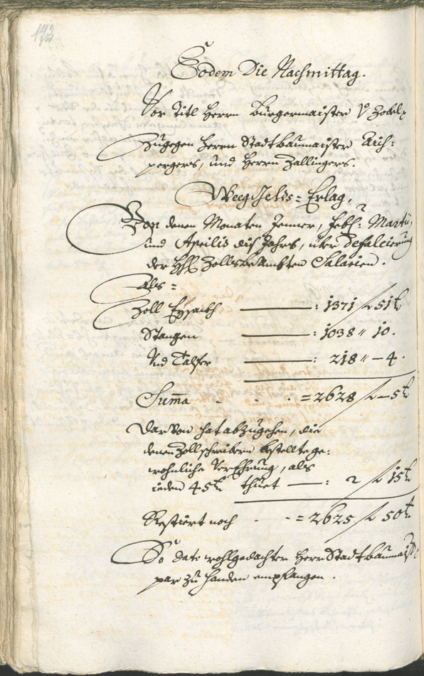 Archivio Storico della Città di Bolzano - BOhisto protocollo consiliare 1738/41 