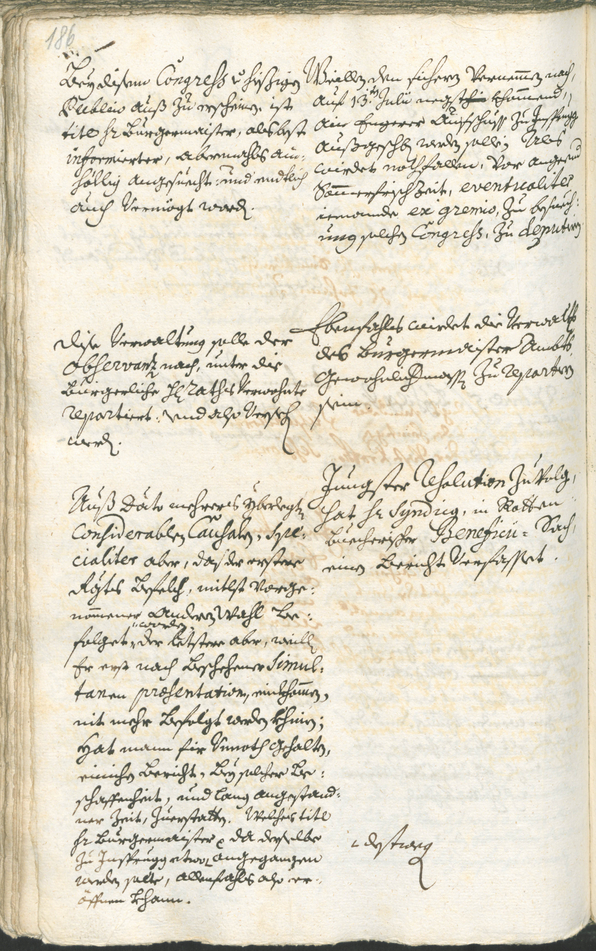 Archivio Storico della Città di Bolzano - BOhisto protocollo consiliare 1738/41 