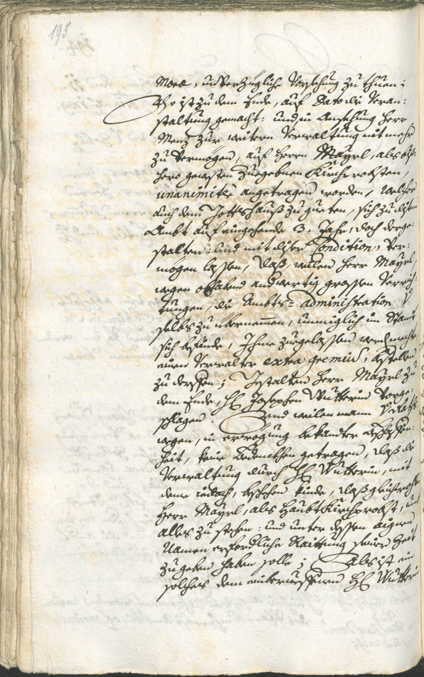 Stadtarchiv Bozen - BOhisto Ratsprotokoll 1738/41 