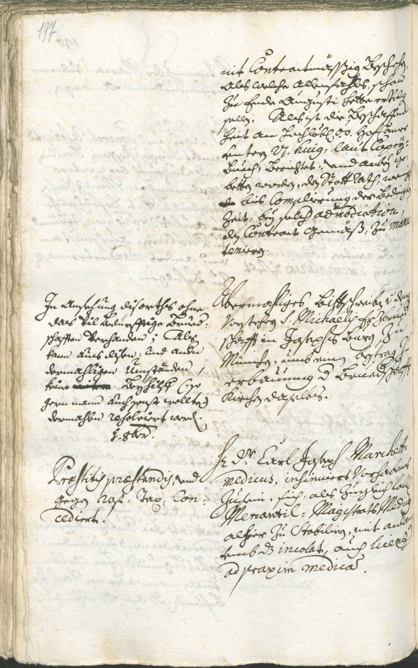 Stadtarchiv Bozen - BOhisto Ratsprotokoll 1738/41 