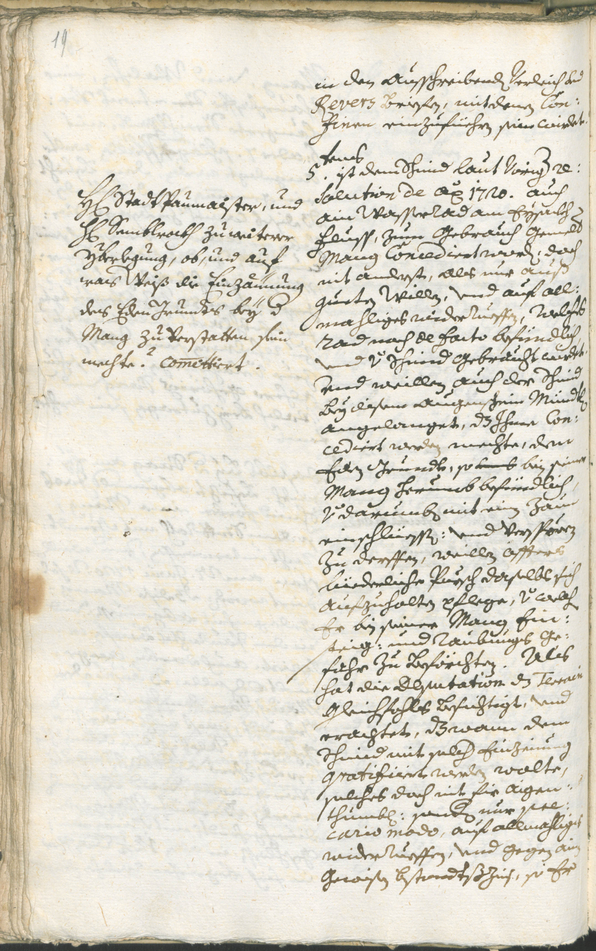 Civic Archives of Bozen-Bolzano - BOhisto Ratsprotokoll 1738/41 