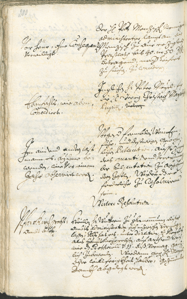 Civic Archives of Bozen-Bolzano - BOhisto Ratsprotokoll 1738/41 