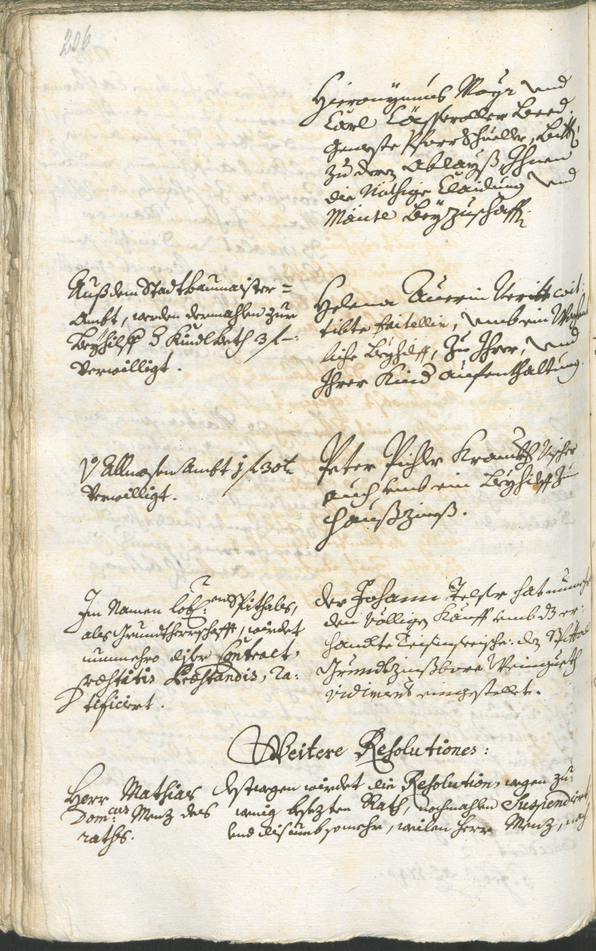 Archivio Storico della Città di Bolzano - BOhisto protocollo consiliare 1738/41 