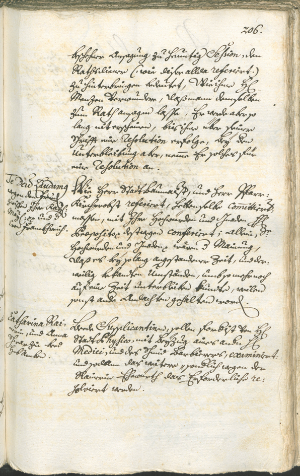 Archivio Storico della Città di Bolzano - BOhisto protocollo consiliare 1738/41 