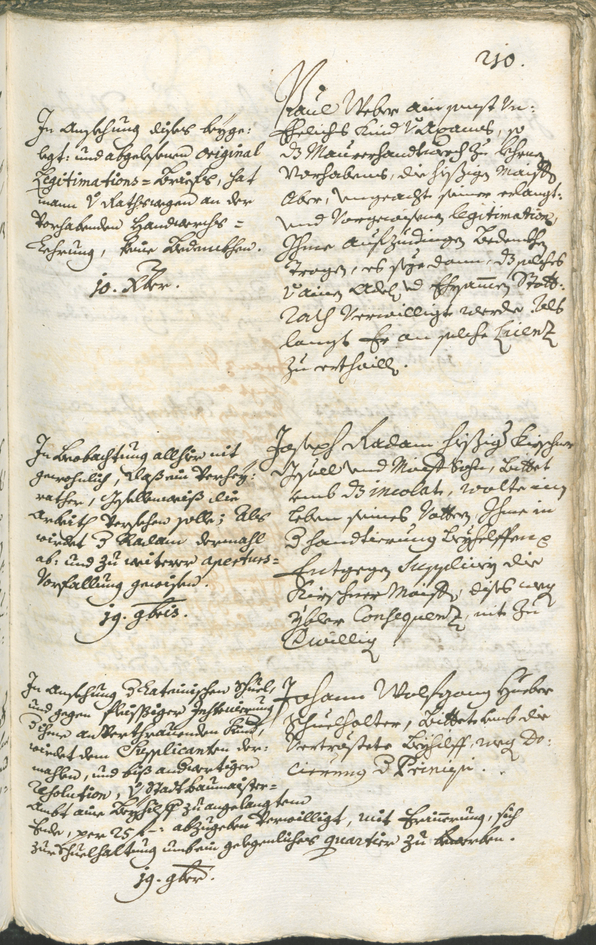 Civic Archives of Bozen-Bolzano - BOhisto Ratsprotokoll 1738/41 