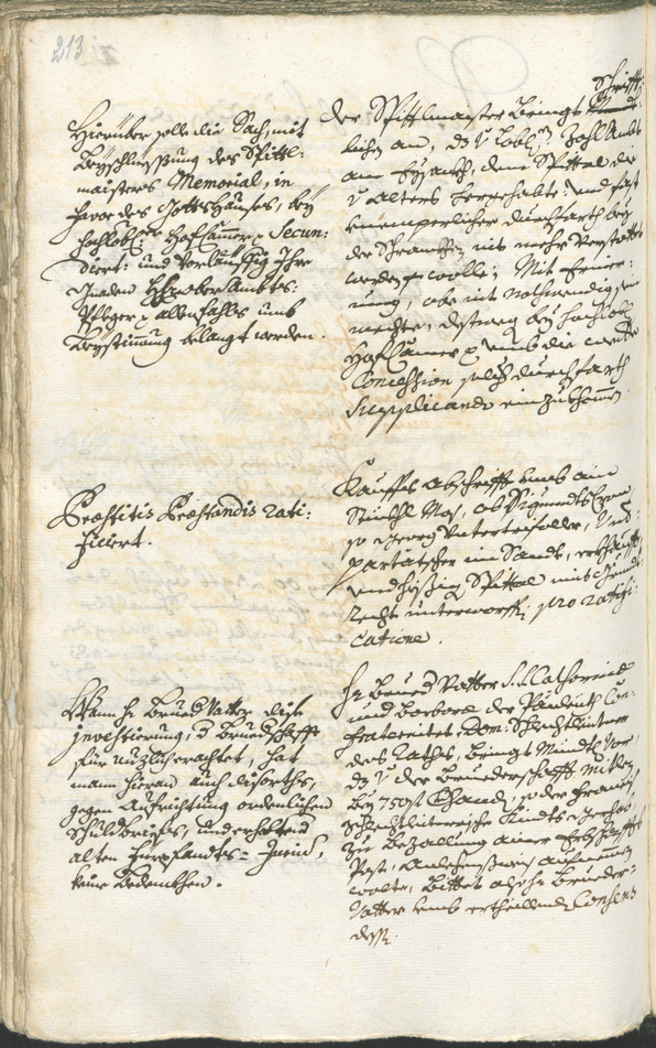 Archivio Storico della Città di Bolzano - BOhisto protocollo consiliare 1738/41 