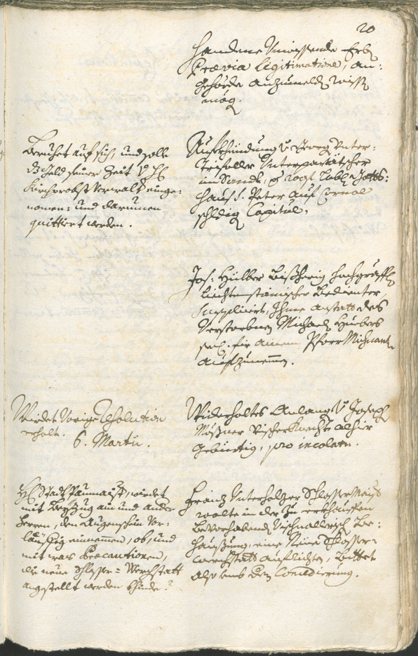 Archivio Storico della Città di Bolzano - BOhisto protocollo consiliare 1738/41 