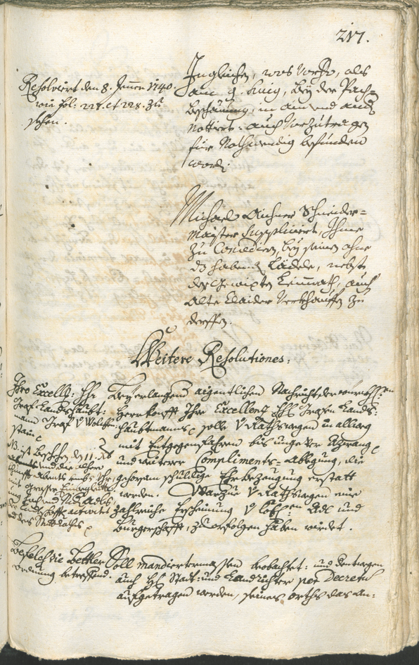 Archivio Storico della Città di Bolzano - BOhisto protocollo consiliare 1738/41 