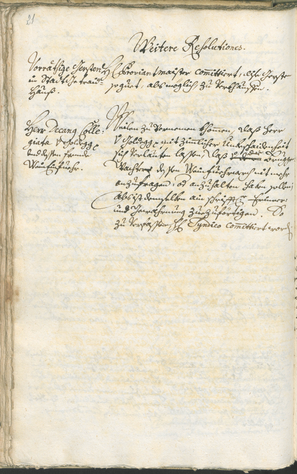 Civic Archives of Bozen-Bolzano - BOhisto Ratsprotokoll 1738/41 