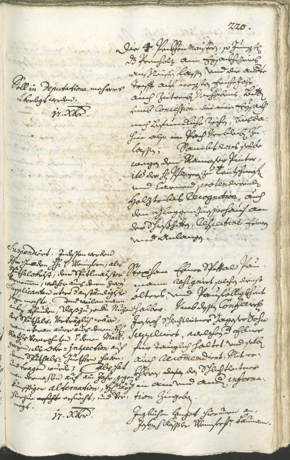 Archivio Storico della Città di Bolzano - BOhisto protocollo consiliare 1738/41 