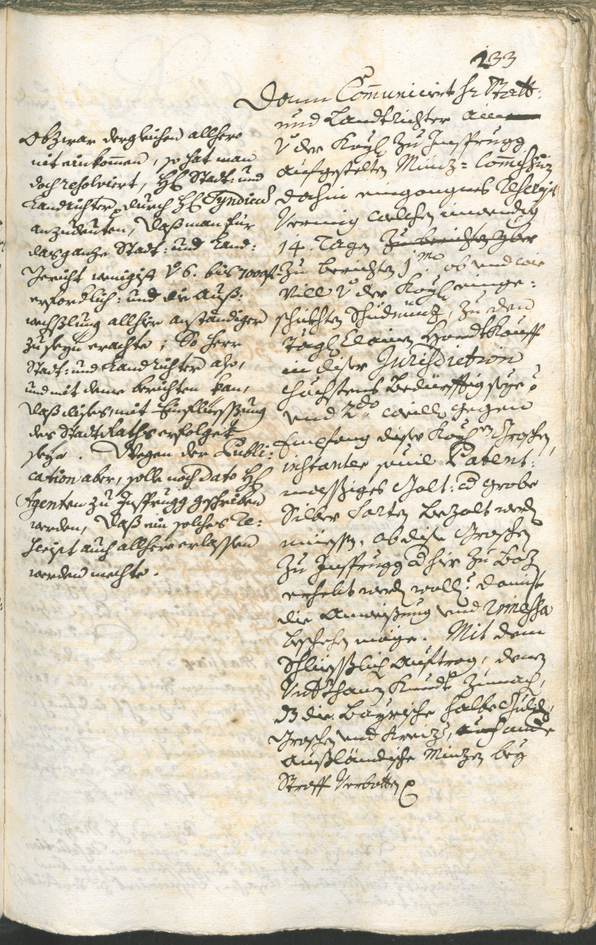 Archivio Storico della Città di Bolzano - BOhisto protocollo consiliare 1738/41 