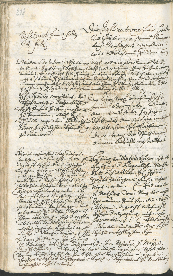 Civic Archives of Bozen-Bolzano - BOhisto Ratsprotokoll 1738/41 